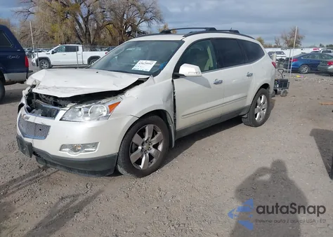 2012 Chevrolet Traverse Ltz from USA, damaged, VIN 1GNKVLED2CJ376972